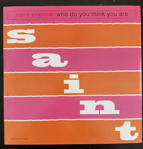 Saint Etienne Who Do You Think You Are 2x12" Single LP Vinyl - Used