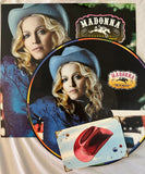 Madonna - MUSIC LP Import picture disc vinyl record with promo Flat and postcard set. (US ORDErS ONLY)