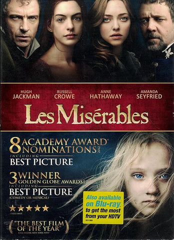 Les Misérables  Film DVD - New