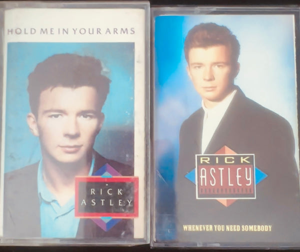 Rick Astley 2 cassette tapes - Used
