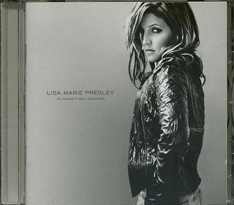 Lisa Marie Presley - To Whom It May Concern CD - Used