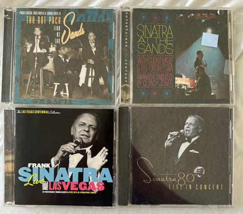 Frank Sinatra - Live Collection 4 CD - used