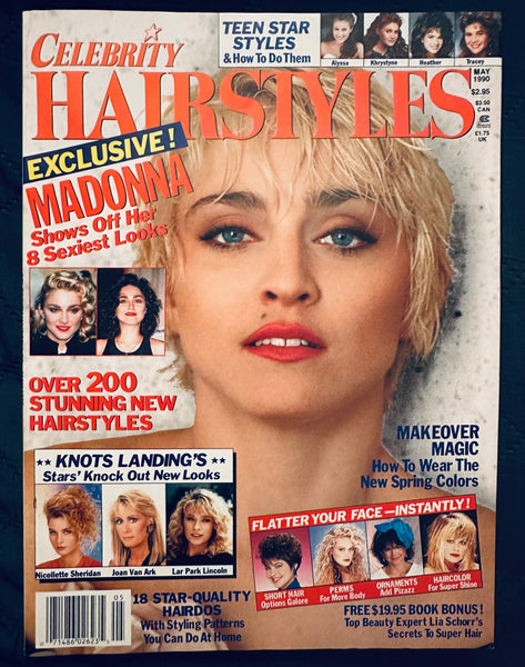 Madonna - Celebrity Hairstyles Magazine 1990