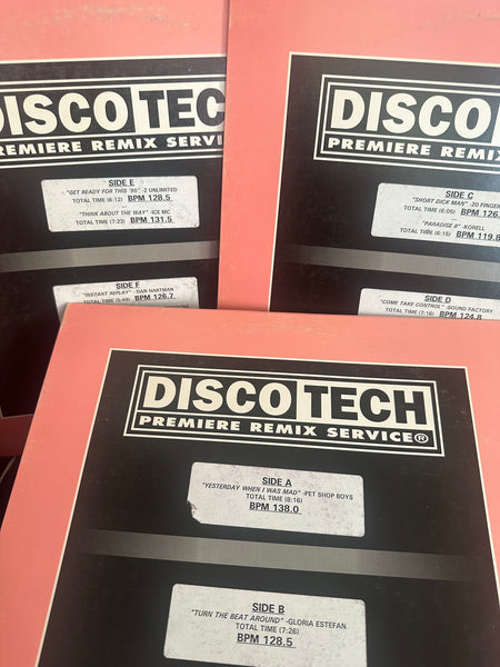 Disco Tech Thirty - DJ remix service 3xLP vinyl - Used  (USA Orders ONLY)