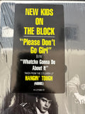New kids on the Block - Please Don’t Go Girl /  Whatcha Gonna Do About It  (1988 12” Single) LP Vinyl - Ussed