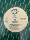 STAXX  - YOU  remixes 12” single LP vinyl used