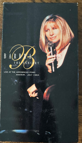 Barbra Streisand the concert VHS used