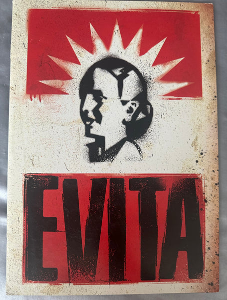 Evita  Broadway tour Book Ricky Martin