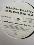 Heather Headley in my mind remixes double 12” single LP promo only vinyl used