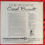 Carol Burnett sings original LP vinyl -Used