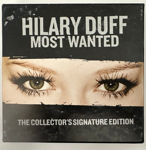 Hilary Duff – Most Wanted - The Collector's Signature Edition Limited Box set CD + Postcards - Used
