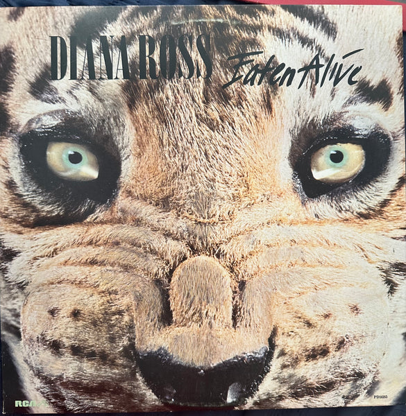 DIANA ROSS -- Eaten Alive 12" Single LP Vinyl - Used