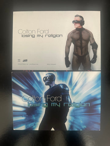 Colton Ford promo double sided 4x6 card