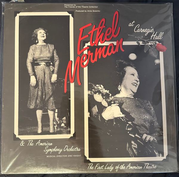 Ethel Merman at Carnegie Hall LP Vinyl - Used