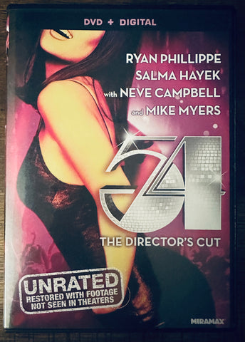 54 The Director’s Cut DVD used