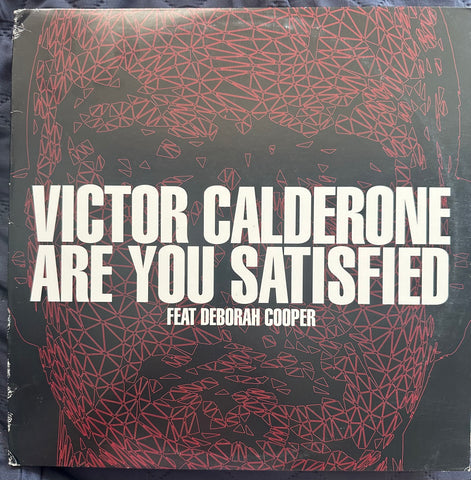 Victor Calderone - are you satisfied 12” LP vinyl used