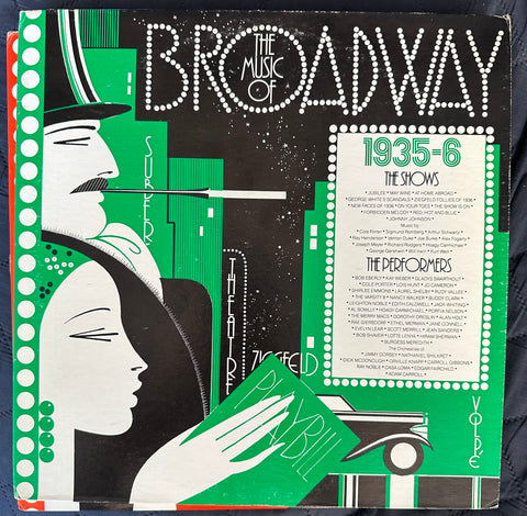 The Music of Broadway 1935-36  LP vinyl used