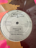 Julius Brown - Party 12” Single Lp vinyl used 1983