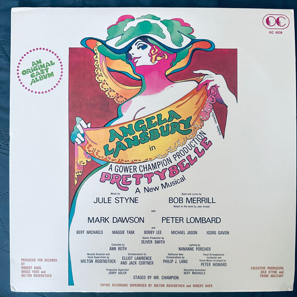 Angela Lansbury - Prettybelle original cast album LP vinyl