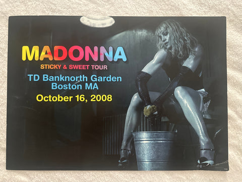 Madonna - Boston Sticky & Sweet Numbered tour print #7