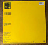 Information Society lay all your love on me 12 inch single vinyl price sticker residue