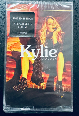 Kylie Minogue Golden cassette tape - New (USA orders only)