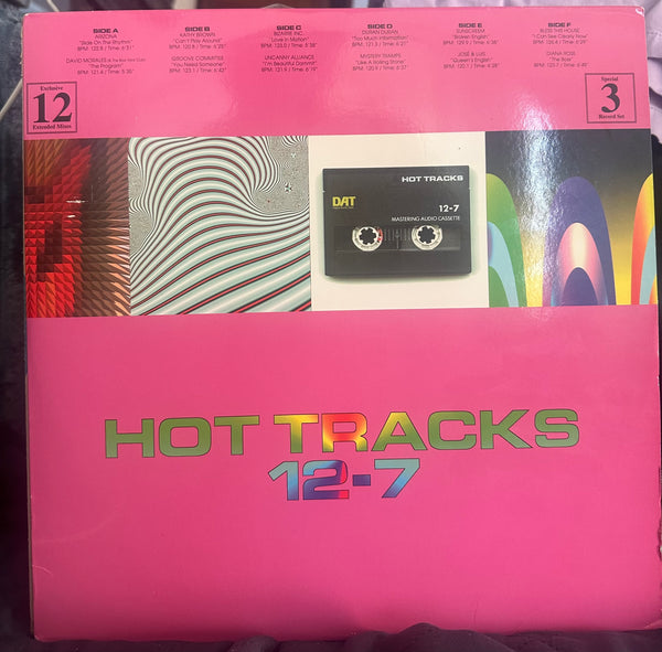 Hot tracks 12-7  (Various Artist) 3xLP vinyl set - DJ Series - Used  (USA Orders Only)