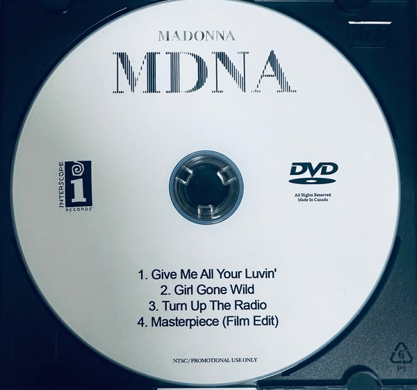 Madonna - MNDA Music Video DVD (Promo)