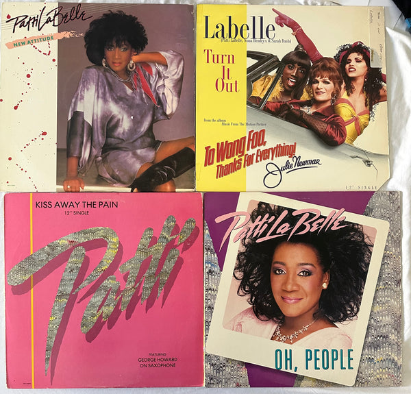 Patti LaBelle - set of 4 original 12" remix LP Vinyl - Used