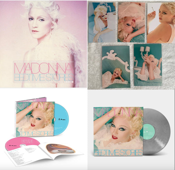 Madonna -Bedtime Stories (The Untold Chapter COMPLETE SET ) 2xLP Vinyl, CD +  Promo Postcards - New. (USA ORDERS ONLY)