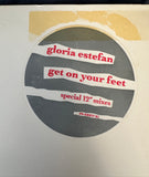 Gloria Estefan 12” single - Get On Your Feet 1989  LP vinyl - used