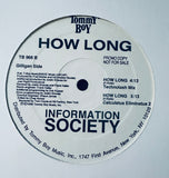 Information Society promotional 12 inch vinyl how long