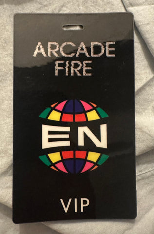 Arcade Fire 2017 VIP pass Infinite Content