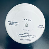 K.d. lang - 2 remix 12” LP vinyl Sexuality, Summerfling used