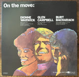 On the move, LP sampler 70s Dionne Warwick/Glen Campbell/ ￼ Burt Bacharach