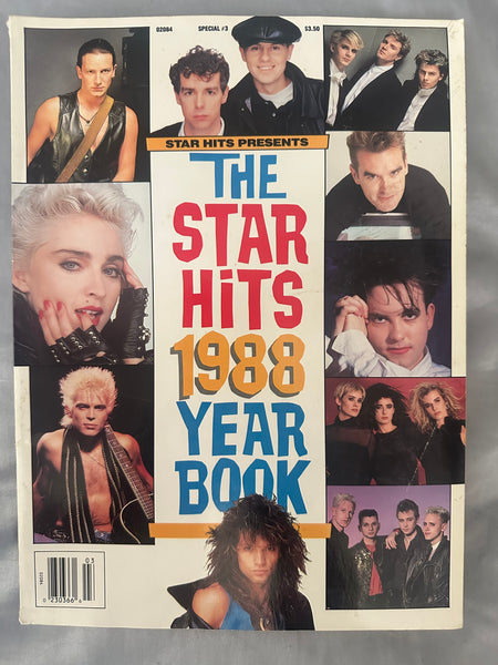 STAR HITS 1988 Year Book magazine used