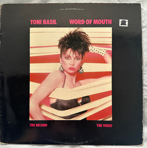Toni Basil word of mouth 1981 Lp vinyl used
