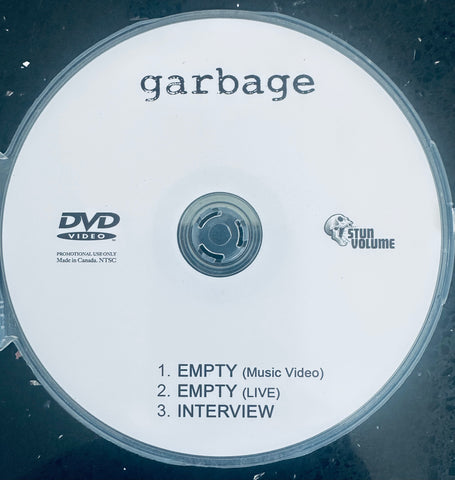 Garbage - Empty Music Video Single - DVD