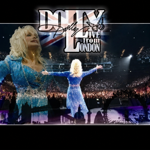 Dolly Parton - LIVE in LONDON CD - Used
