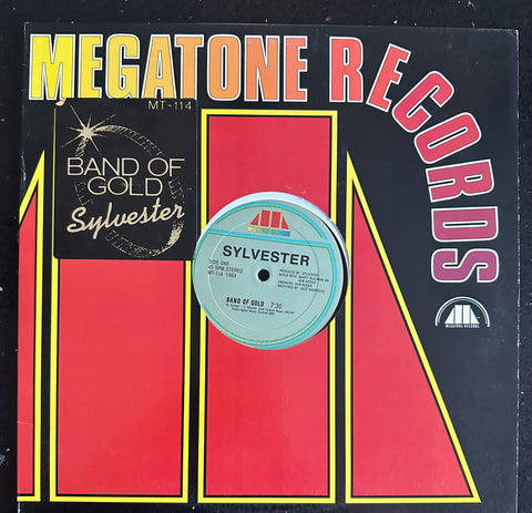 Sylvester - BAND OF GOLD  12" single  LP Vinyl - Used