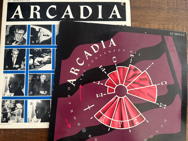 Arcadia (Duran Duran) - 2 original 12" Singles "THE FLAME" / "ELECTION DAY"  LP Vinyl - Used