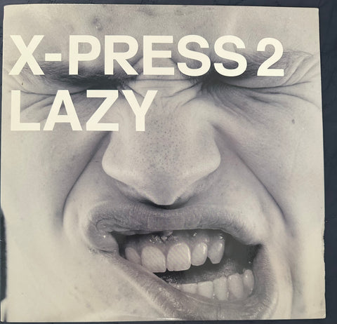 X-press 2 Lazy 12” single vinyl used