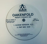 Paul Oakenfold two original 12 inch single LP vinyl ready steady go