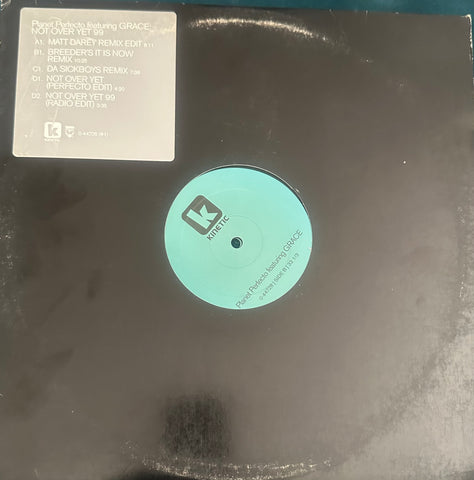 Planet Perfecto featuring GRACE - Not Over Yet '99 (2x12" Single) Promo - LP VINYL - Used