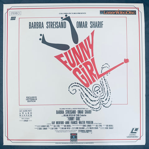 Barbra Streisand funny girl, double laser disc used