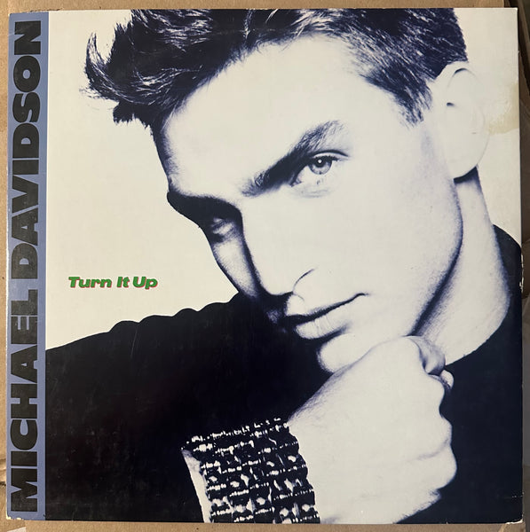 Michael Davidson - TURN IT UP 12" remix LP Vinyl - Used