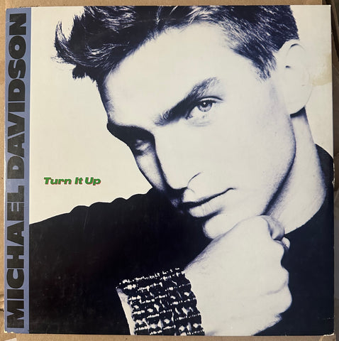 Michael Davidson - TURN IT UP 12" remix LP Vinyl - Used