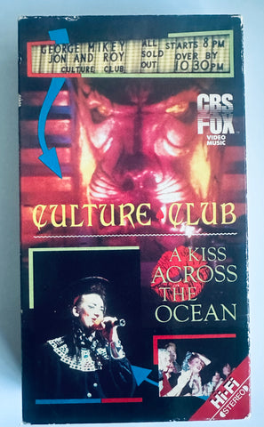 Culture Club  A Kiss Across The Ocean VHS