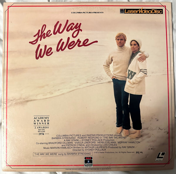 Barbra Streisand The Way We Were laserdisc - used