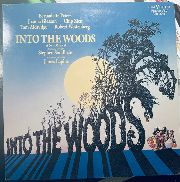 Bernadette Peters in  INTO THE WOODS cast recording 1988  LP Vinyl - Used